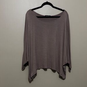 Hourglass Lilly Taupe Tunic Top